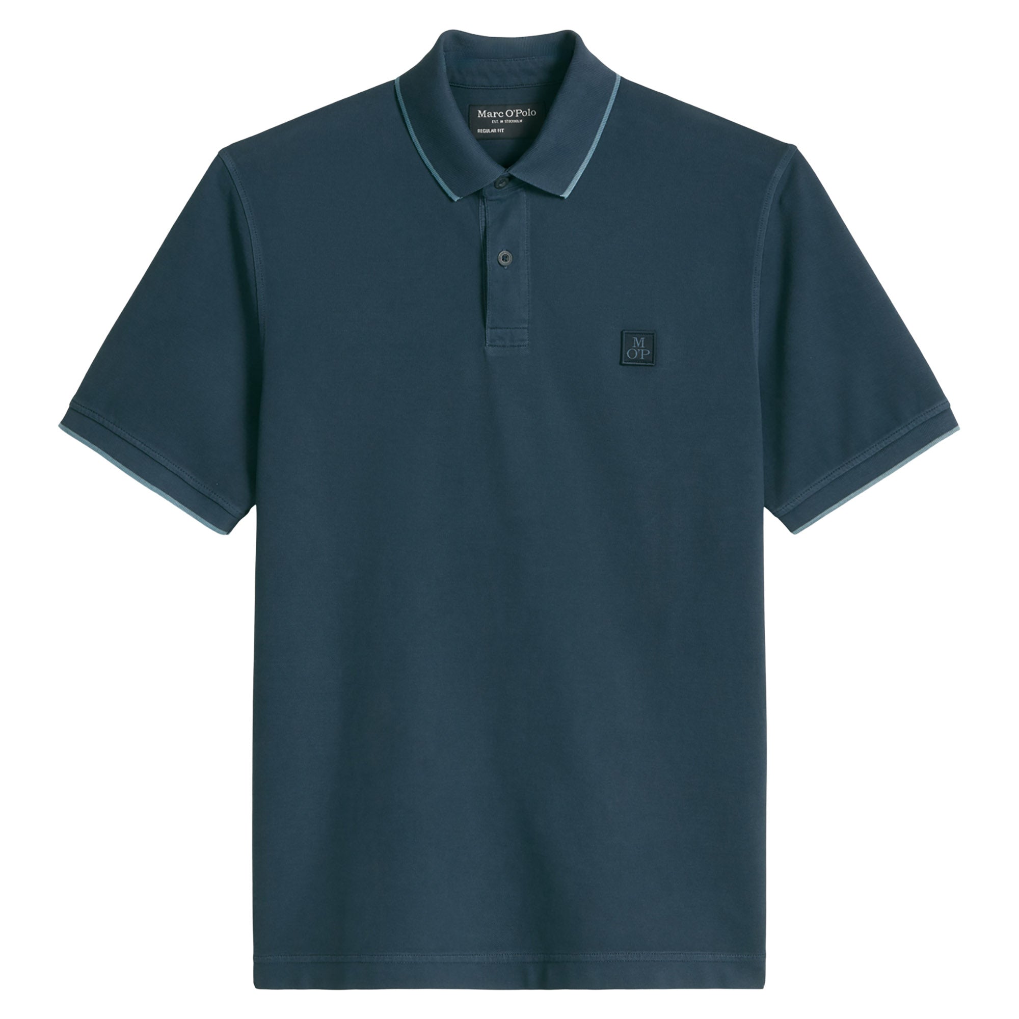 Marc O'Polo Herren Poloshirt -  POLO SHORT SLEEVE, Regular Fit, Piqué,  Baumwolle