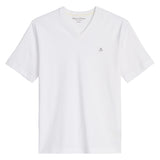 Marc O'Polo men's T-shirt, V-neck – Short-sleeved, regular fit, cotton, plain