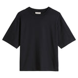 Marc O'Polo women's T-shirt, short-sleeved – round neck, loose fit, cotton-modal blend