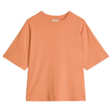 Marc O'Polo women's T-shirt, short-sleeved – round neck, loose fit, cotton-modal blend