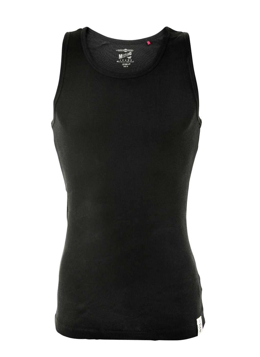 MUSTANG Herren Unterhemd, Vorteilspack, Tanktop, Doppelripp, True Denim, S-XXL