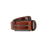 BOSS Men's Belt - Carmello, genuine leather, pin buckle, logo