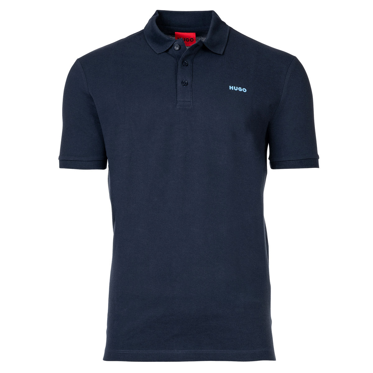 HUGO Herren Polo-Shirt - DONOS222, Pique, 1/2-Arm, Knopfleiste, Logo, Baumwolle