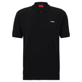 HUGO Herren Polo-Shirt - DONOS222, Pique, 1/2-Arm, Knopfleiste, Logo, Baumwolle