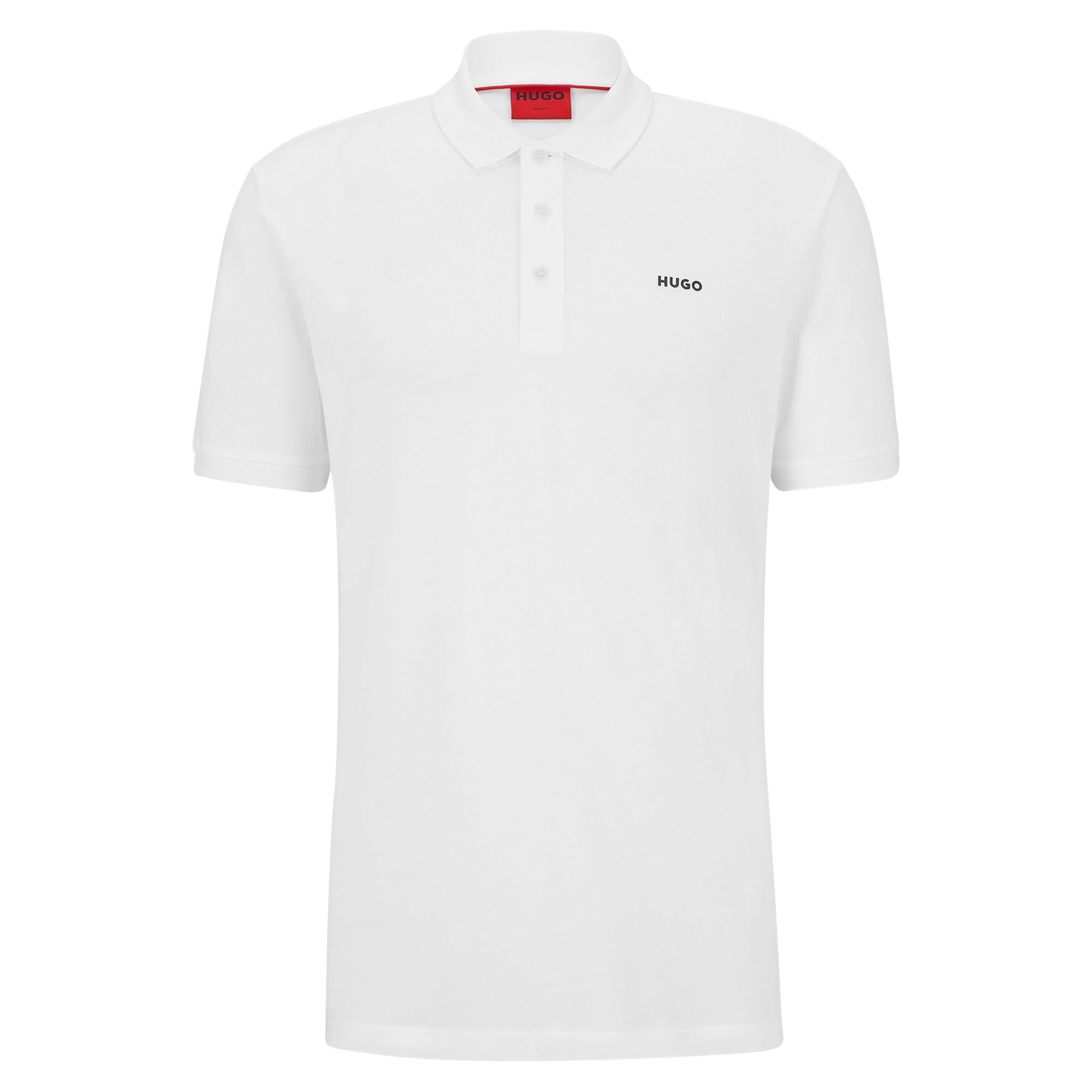 HUGO Herren Polo-Shirt - DONOS222, Pique, 1/2-Arm, Knopfleiste, Logo, Baumwolle
