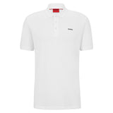 HUGO Herren Polo-Shirt - DONOS222, Pique, 1/2-Arm, Knopfleiste, Logo, Baumwolle