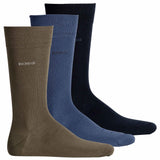 BOSS Men's Socks, 3 Pack - 3P RS Uni Colors CC, Finest Soft Cotton, Cotton Mix