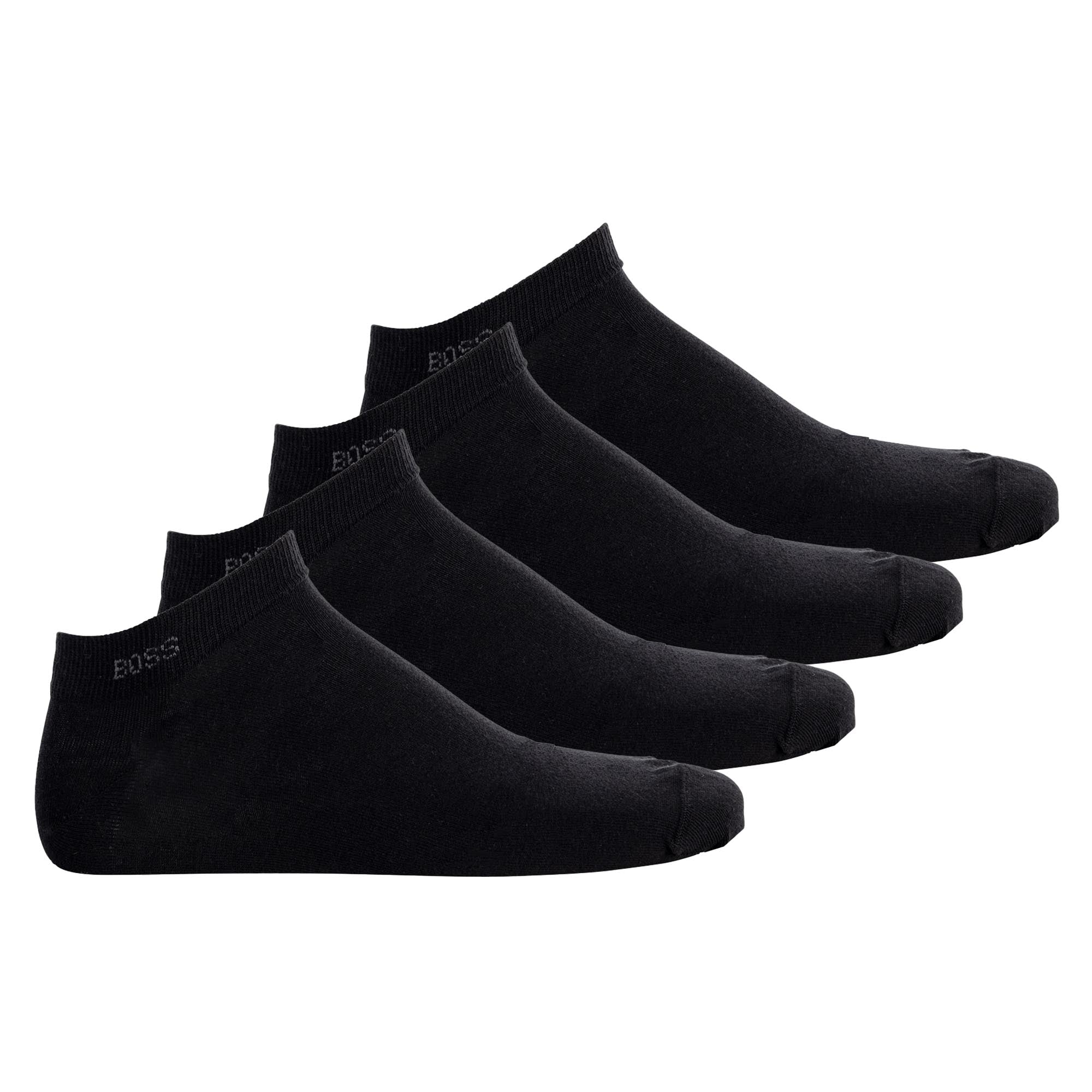 BOSS Men's Sneaker Socks, 4 Pack - 4P AS Uni CC, Ankle Length, Cotton Mix