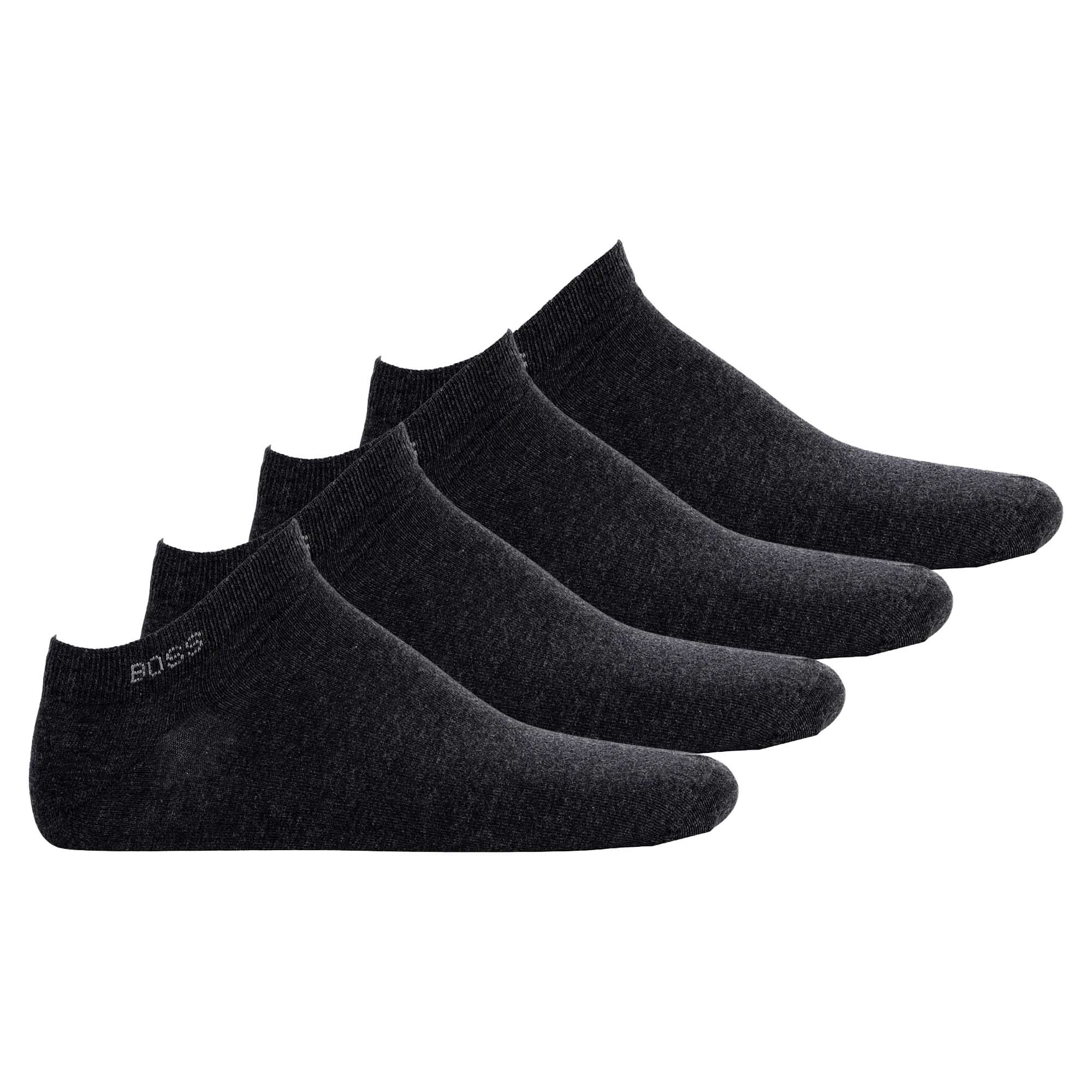 BOSS Men's Sneaker Socks, 4 Pack - 4P AS Uni CC, Ankle Length, Cotton Mix