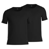 BOSS Herren T-Shirt, 2er Pack - TShirtRN 2P Modern, Unterhemd, Crew-Neck, Stretch