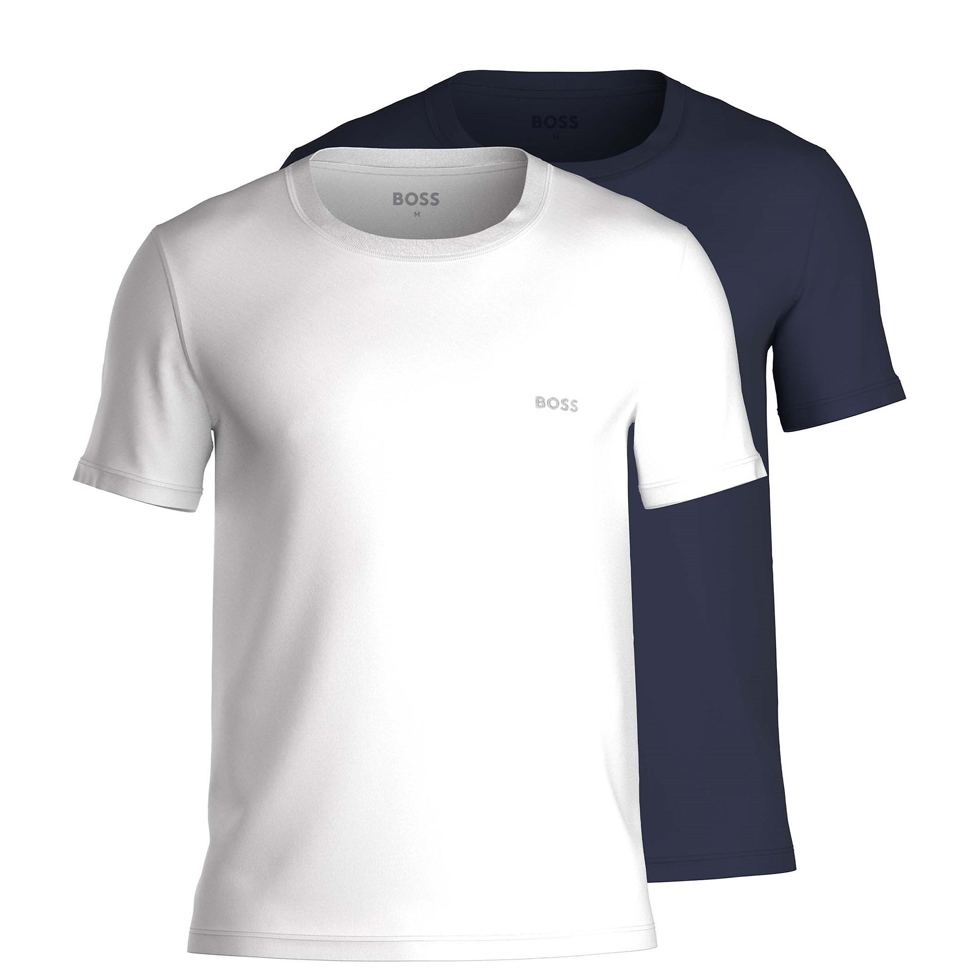 BOSS Men's T-shirt, 2-pack - B-TShirtRN 2P Comfort, vest, short sleeve, round neck