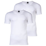 BOSS Men's T-Shirt, 2-pack - TShirtVN 2P Modern, vest, V-neck, stretch
