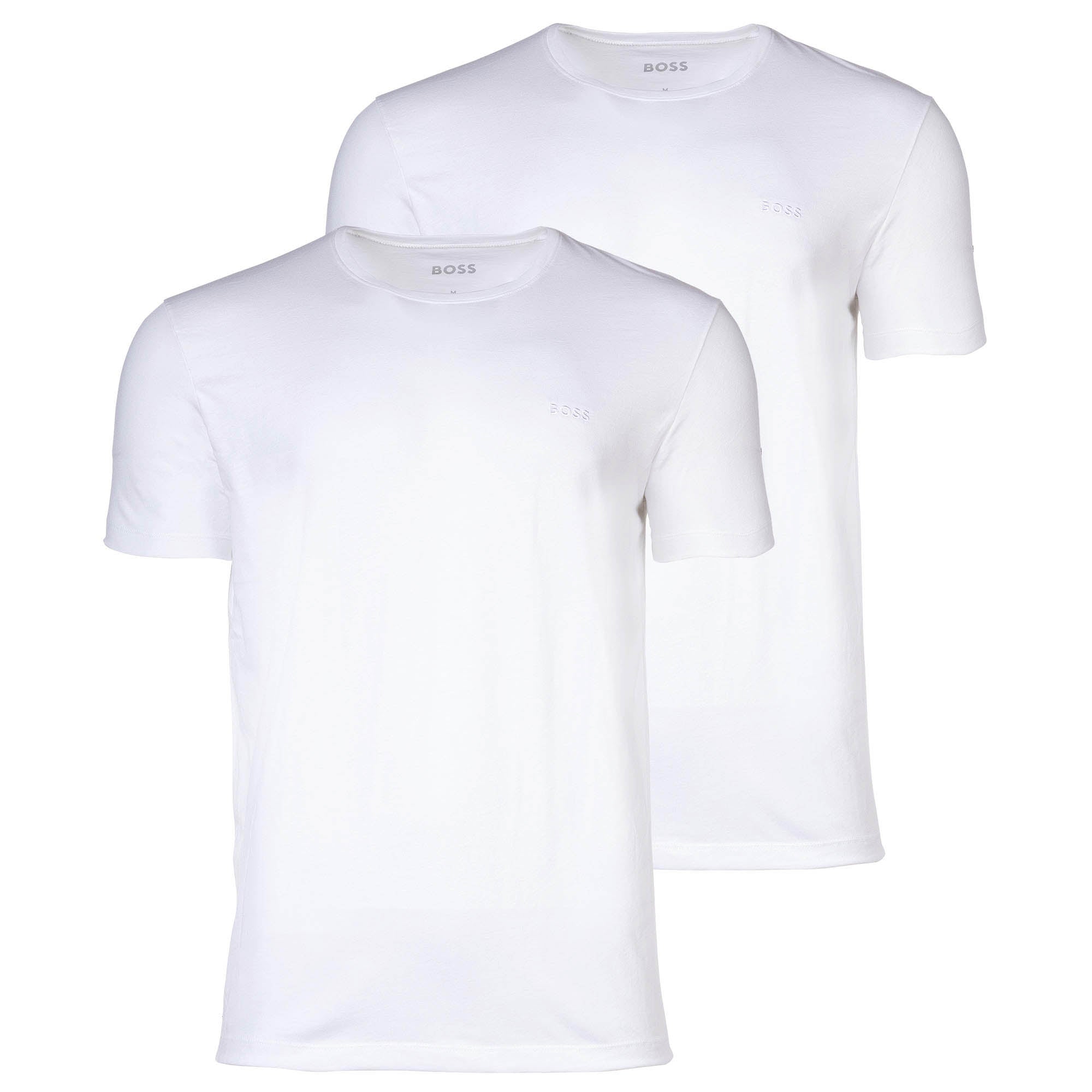BOSS Men's T-Shirt, 2-pack - TShirtRN 2P Comfort, vest, round neck, cotton