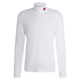 HUGO Herren Longsleeve - DEROLLO224, Stehkragen, Langarm Shirt, Cotton Stretch