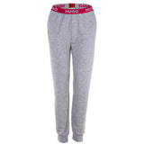 HUGO Ladies' Sweatpants - Sporty Logo Pants, Loungewear, Logo Waistband, Long, Plain