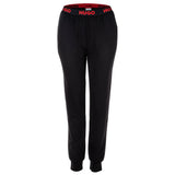 HUGO Ladies' Sweatpants - Sporty Logo Pants, Loungewear, Logo Waistband, Long, Plain
