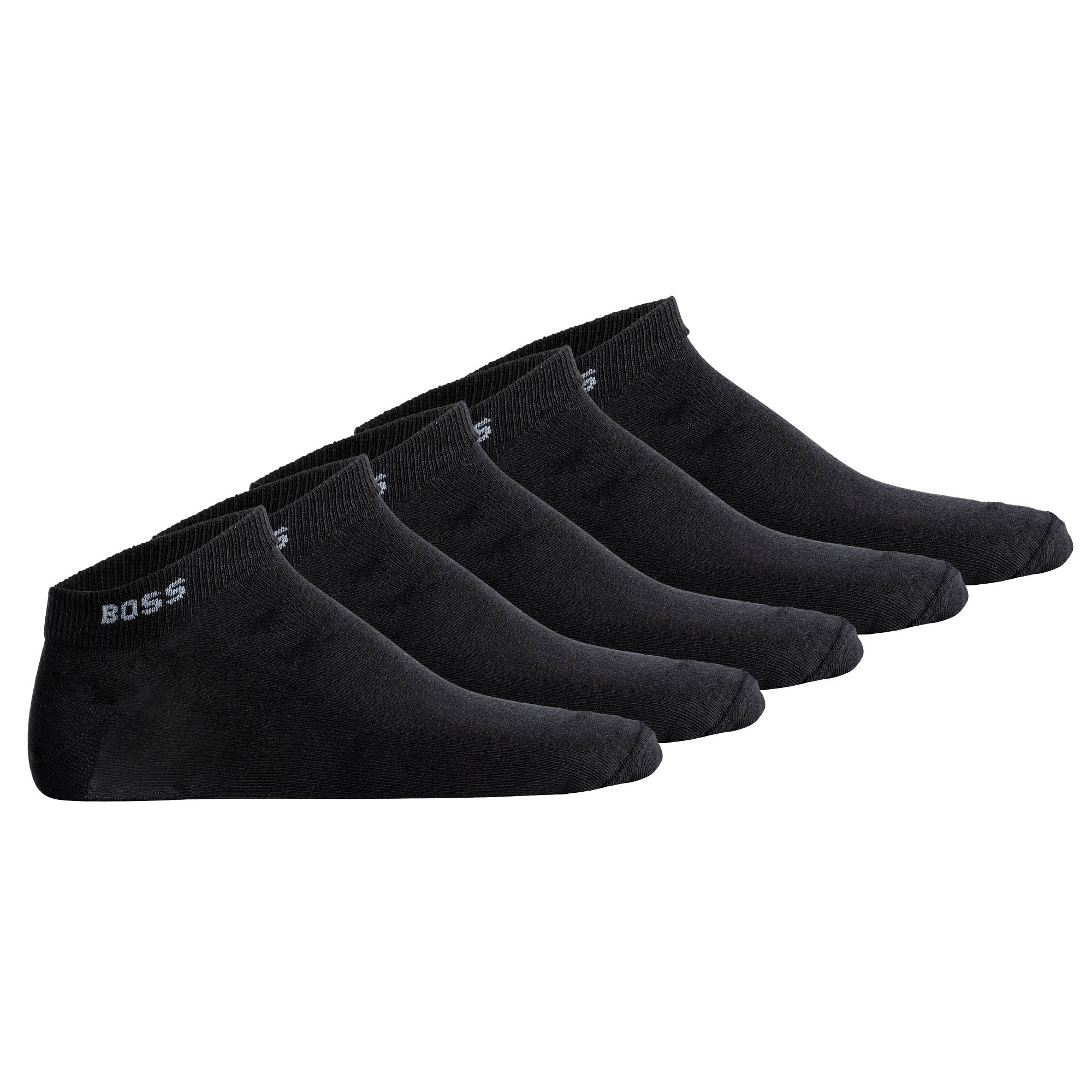 BOSS Herren Sneaker-Socken, 5er Pack - 5P AS Uni CC, kurz, Baumwoll-Mix, uni