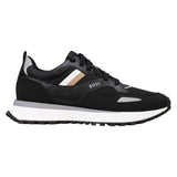 BOSS Herren Sneaker - Jonah Runn mx N, Turnschuh, Freizeit, Retro, Material-Mix
