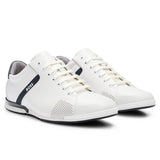 BOSS Herren Sneaker - Saturn Lowp Lux4, Turnschuh, Freizeit, Echtleder