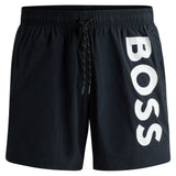 BOSS men's swim shorts - OCTOPUS, swim shorts, swimming trunks, woven, logo, plain