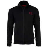 HUGO Herren Sweatjacke - Laze Zip Jacket, Stehkragen, Reißverschluss, Cotton Stretch