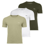 BOSS Herren T-Shirt, 3er Pack - Classic, Rundhals, Kurzarm, Baumwolle