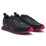 HUGO men's sneaker - Icelin Runn pumf, sneakers, lace-up, material mix