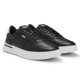 BOSS men's sneaker - Clint Tenn ltvpN, low, half-shoe, real leather, logo
