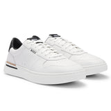 BOSS men's sneaker - Clint Tenn ltvpN, low, half-shoe, real leather, logo