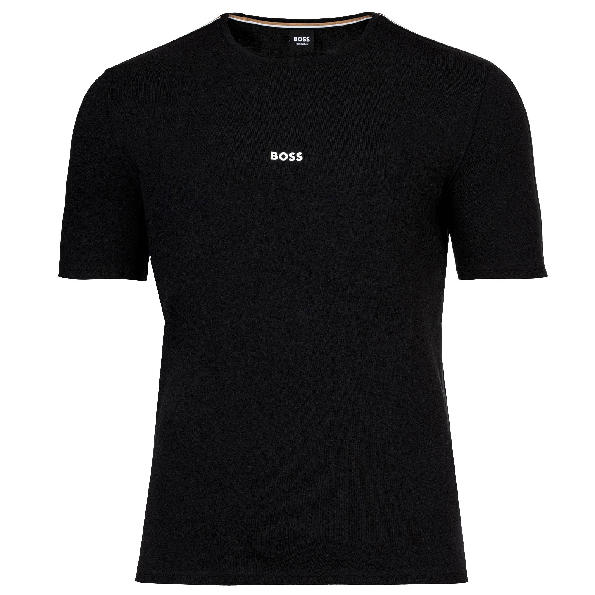 BOSS Men's T-shirt - Unique T-shirt, round neck, cotton stretch, logo