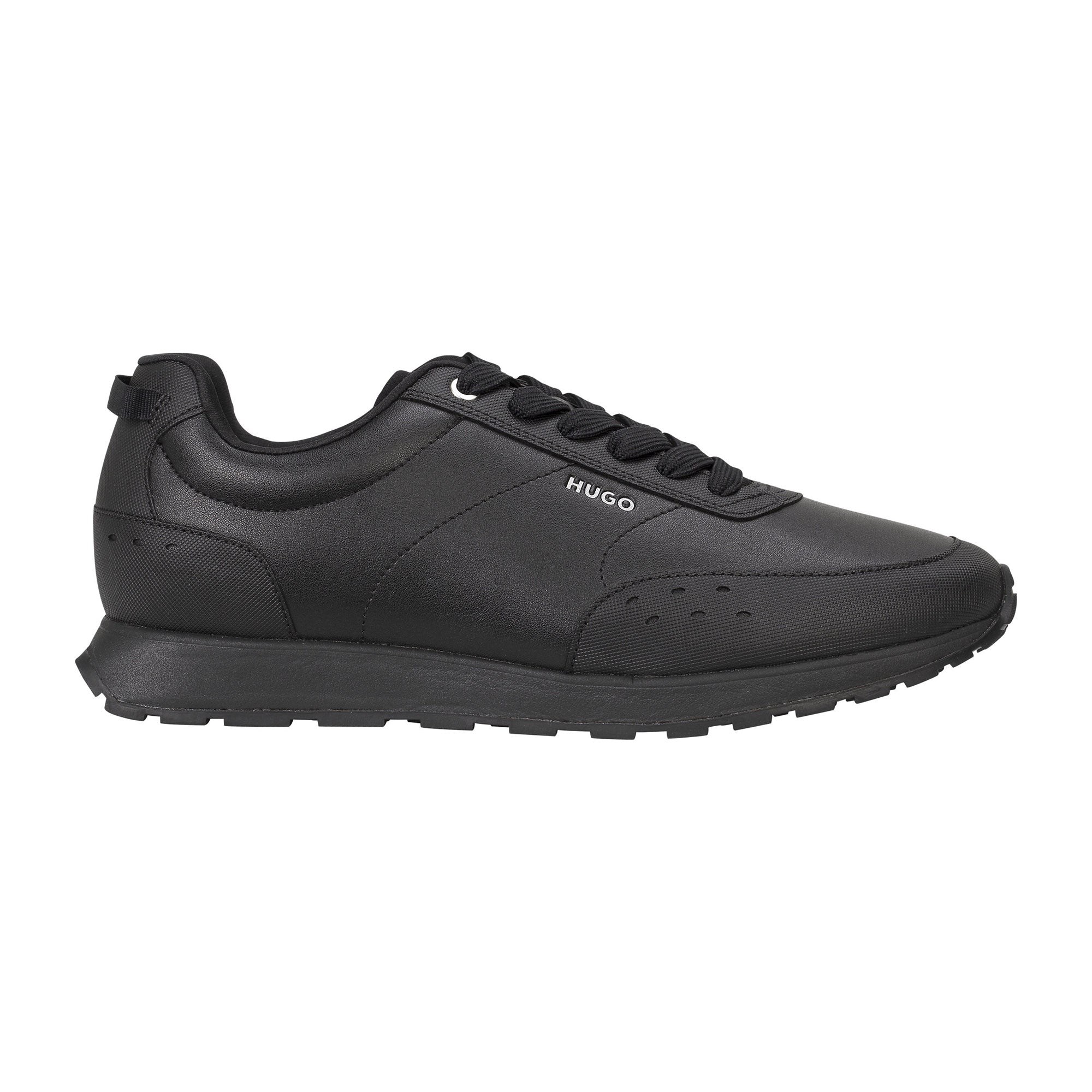 HUGO Men's Sneaker - Icelin Runn nyrbpu, trainers, laces, mixed materials