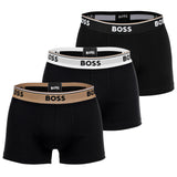 BOSS men's boxer shorts, 3-pack - Trunk 3P Power, cotton stretch, logo, uni