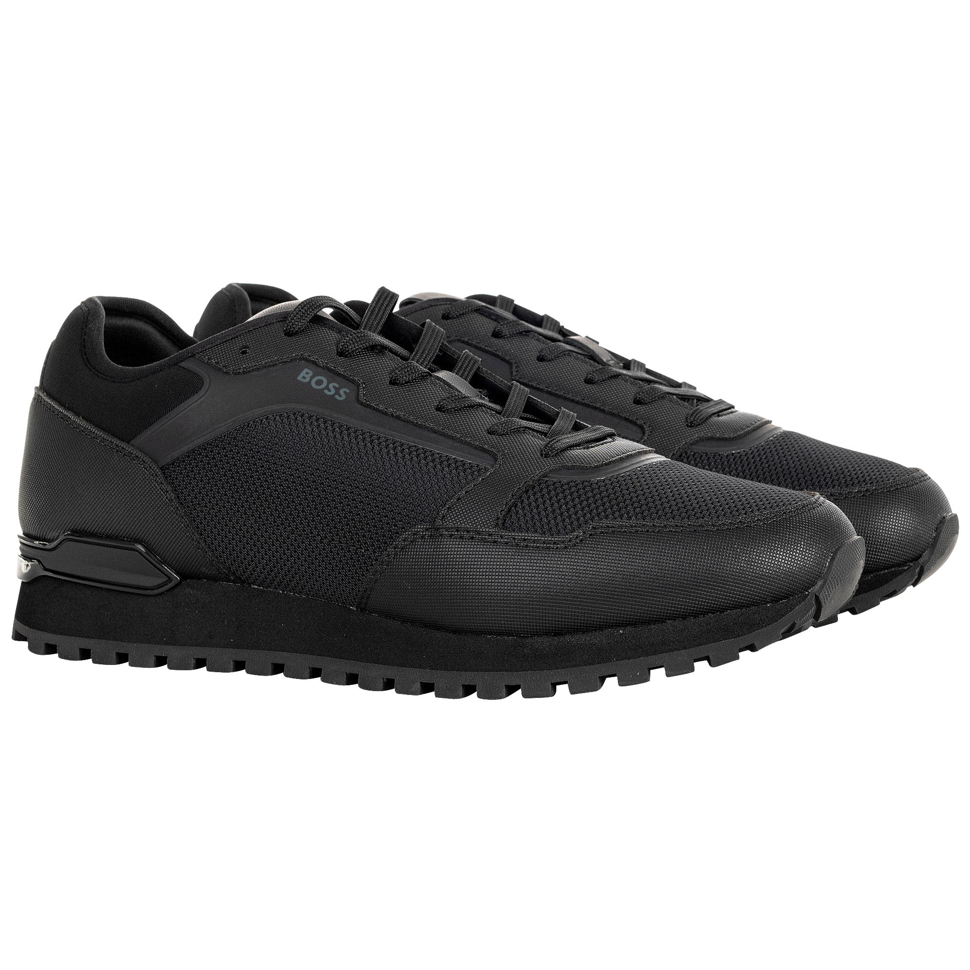BOSS Men's Trainers - Parkour-L Runn lytxm, Trainers, Mixed Materials, Logo
