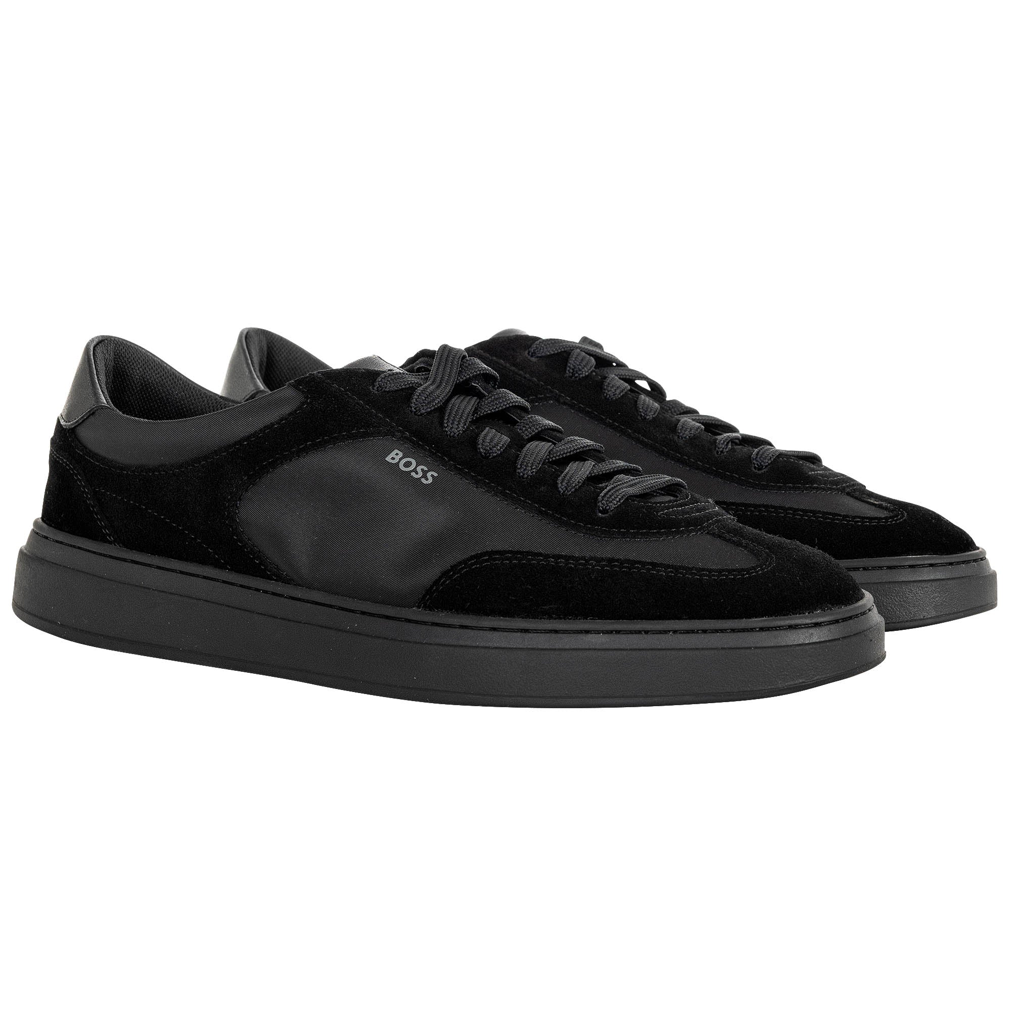 BOSS Men's Trainers - Kieran Tenn sdnyn, Low-top trainers, mixed materials with suede trim