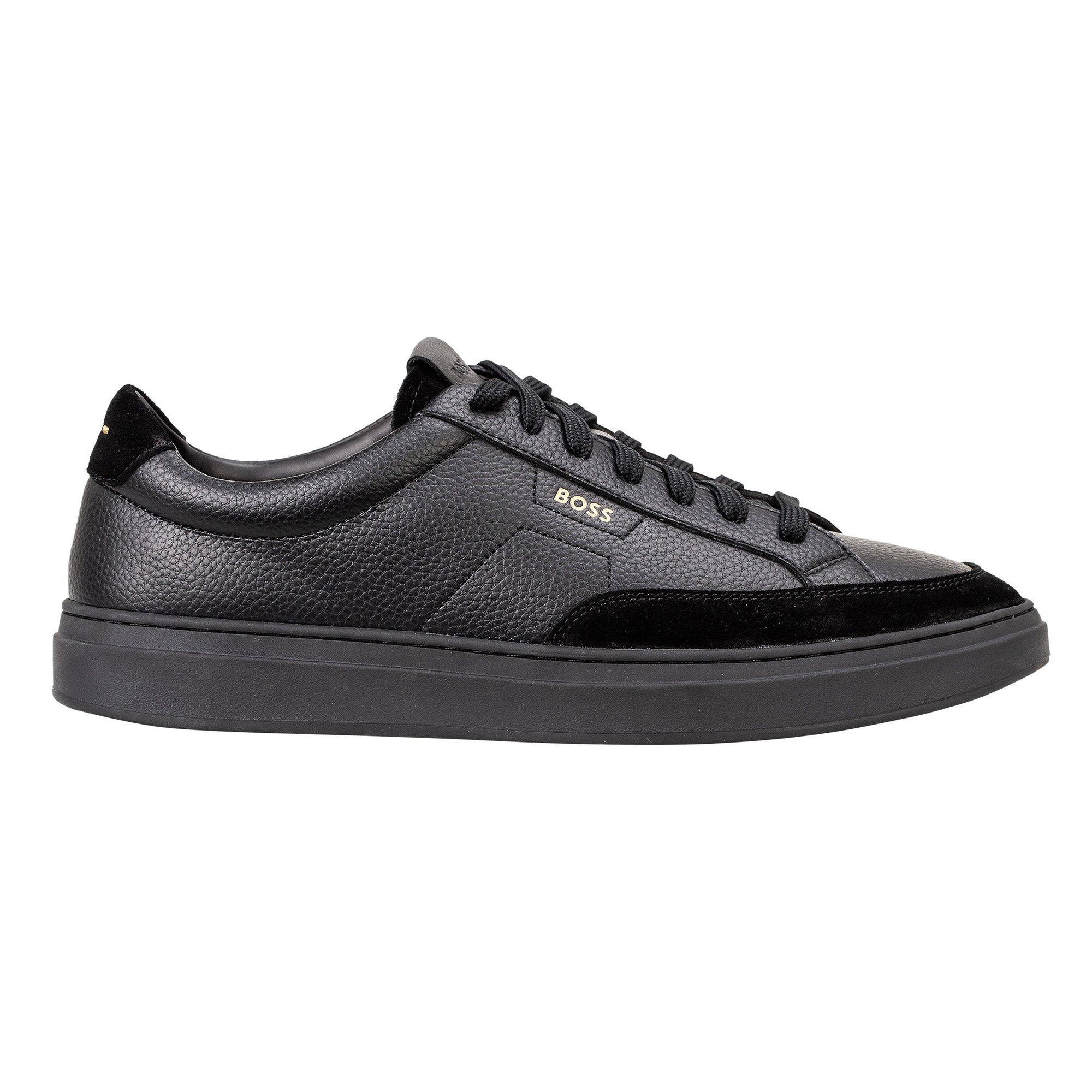 BOSS Men's Trainers - Kieran Tenn sdtbal, Low-top, Genuine Leather, Logo