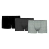 Seidensticker Herren Boxershorts, 3er Pack - Trunk 3-Pack, Single Jersey, Baumwollmischung, einfarbig