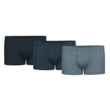 Seidensticker Herren Boxershorts, 3er Pack - Trunk 3-Pack, Single Jersey, Baumwollmischung, einfarbig
