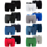 PUMA Herren Boxer Shorts - Vorteilspack, Boxers, Cotton Stretch, einfarbig