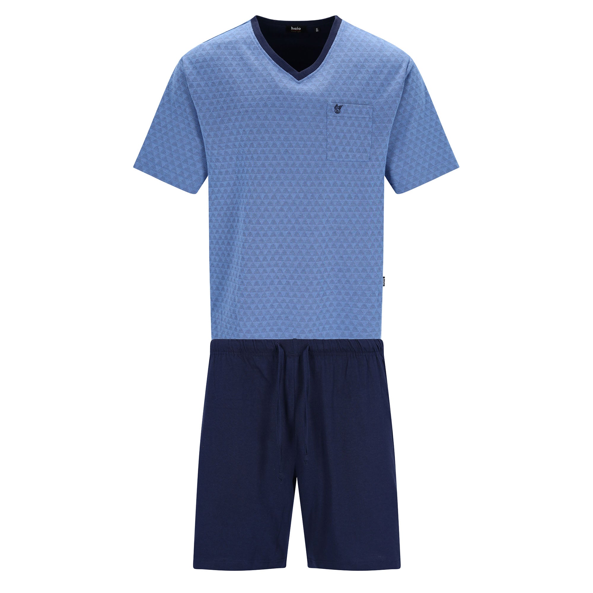 hajo Men Pyjamas, Short - Klima-Light, Pyjamas, Shorty, Cotton Blend