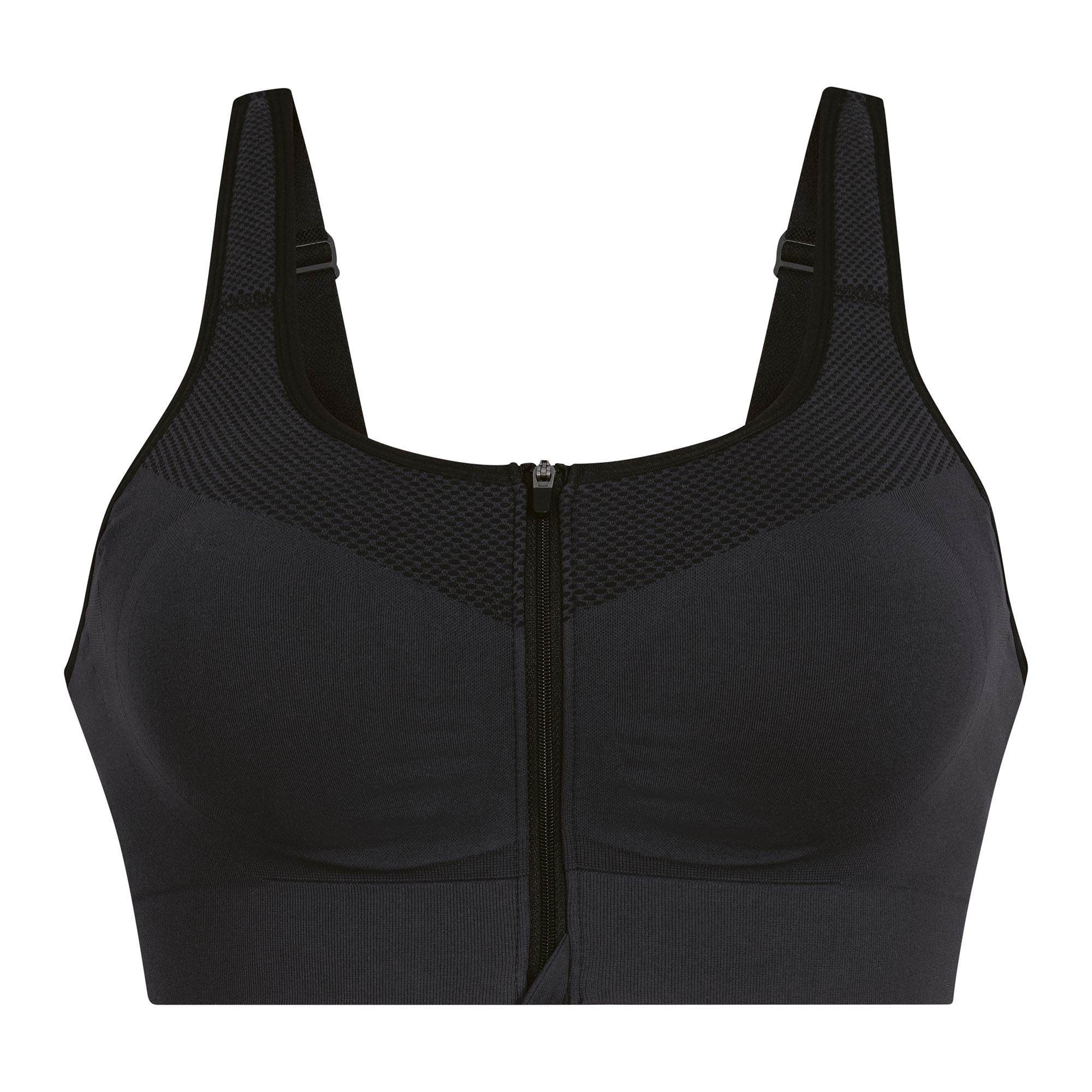 Anita Active Damen Sport-BH - Easymove ZIP, Vorderverschluss, atmungsaktiv