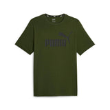 PUMA Herren T-Shirt - ESS Logo Tee, Rundhals, Baumwolle, uni