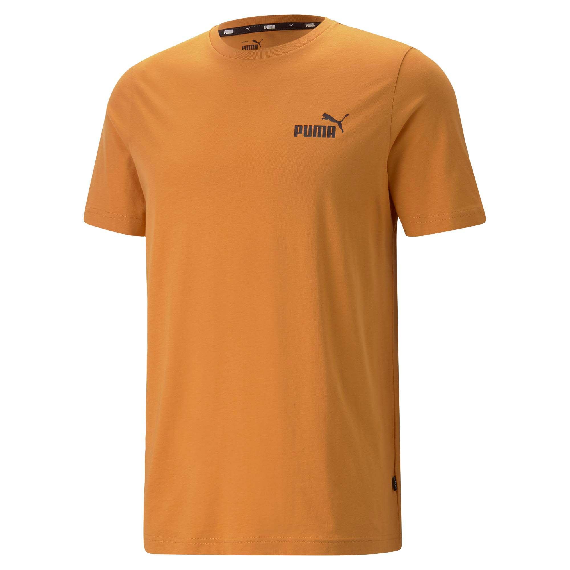 PUMA Herren T-Shirt - ESS Small Logo Tee, Rundhals, Kurzarm, uni