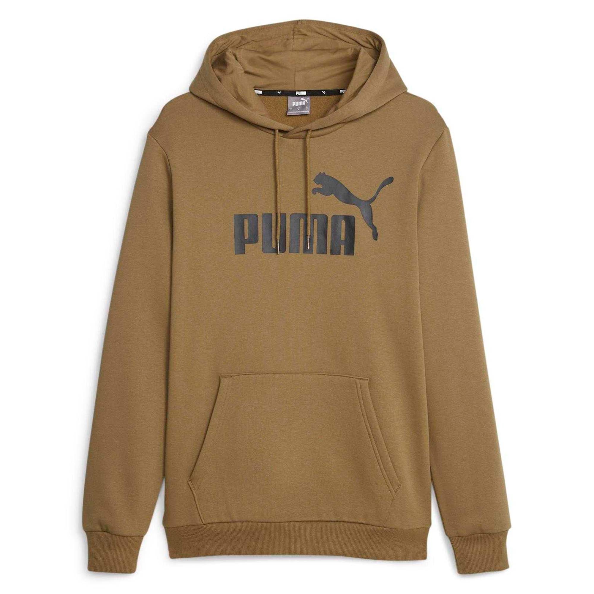 PUMA Herren Hoodie - ESS Big Logo Hoodie FL, Kapuze, Logo