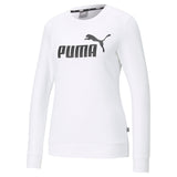 PUMA Women's Sweatshirt - ESS Logo Crew, Round Neck, Long Sleeve, Plain