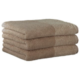 CAWÖ Towel, 3-pack - Luxury Home, C Two-Tone, terry towelling