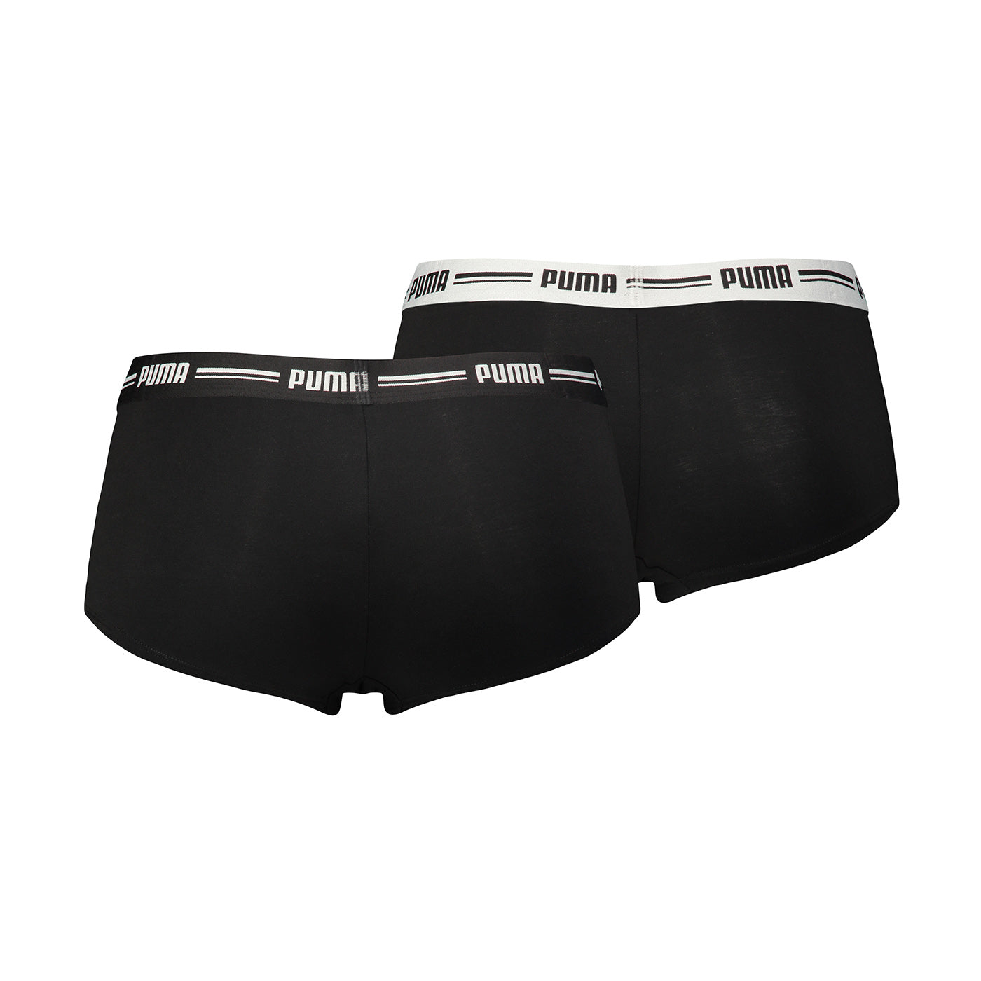 PUMA Damen Mini Shorts - Iconic, Soft Cotton Modal Stretch, Vorteilspack
