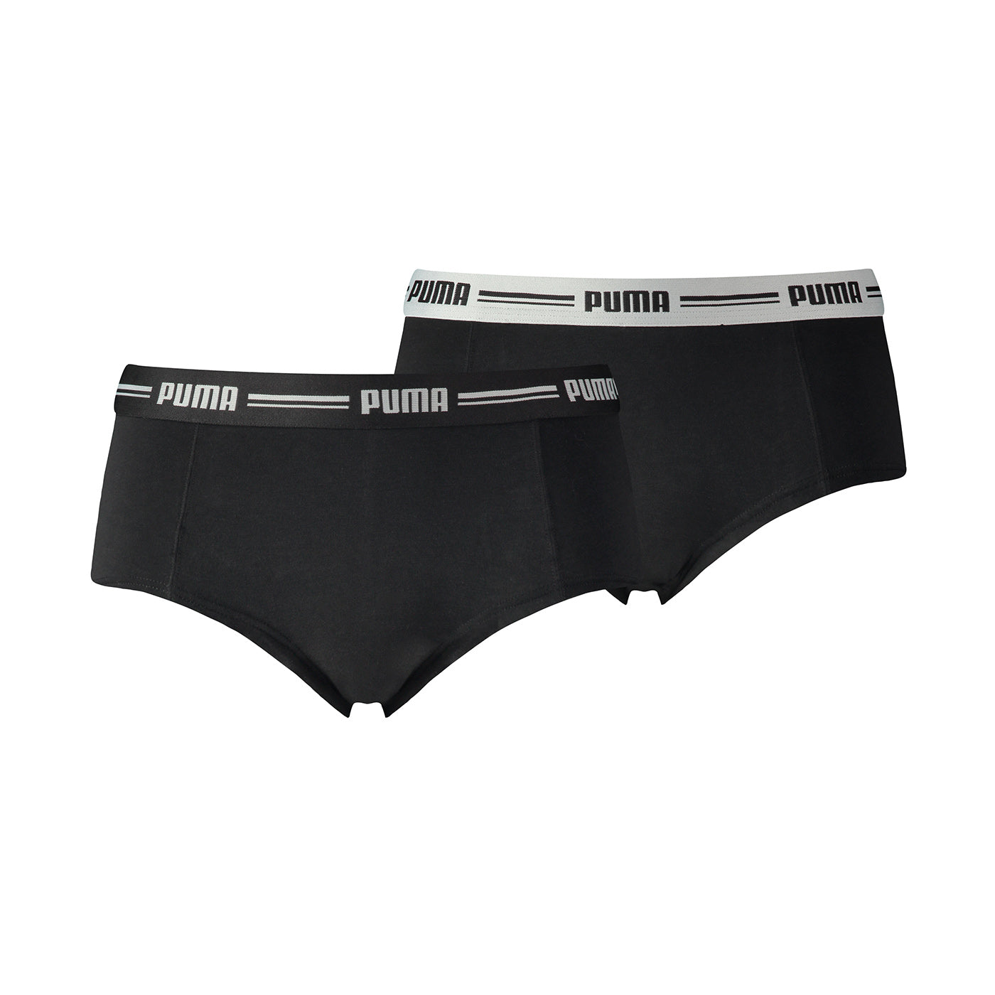 PUMA Damen Mini Shorts - Iconic, Soft Cotton Modal Stretch, Vorteilspack