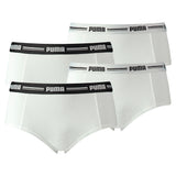 PUMA Ladies Mini Shorts - Iconic, Soft Cotton Modal Stretch, Pack of 4