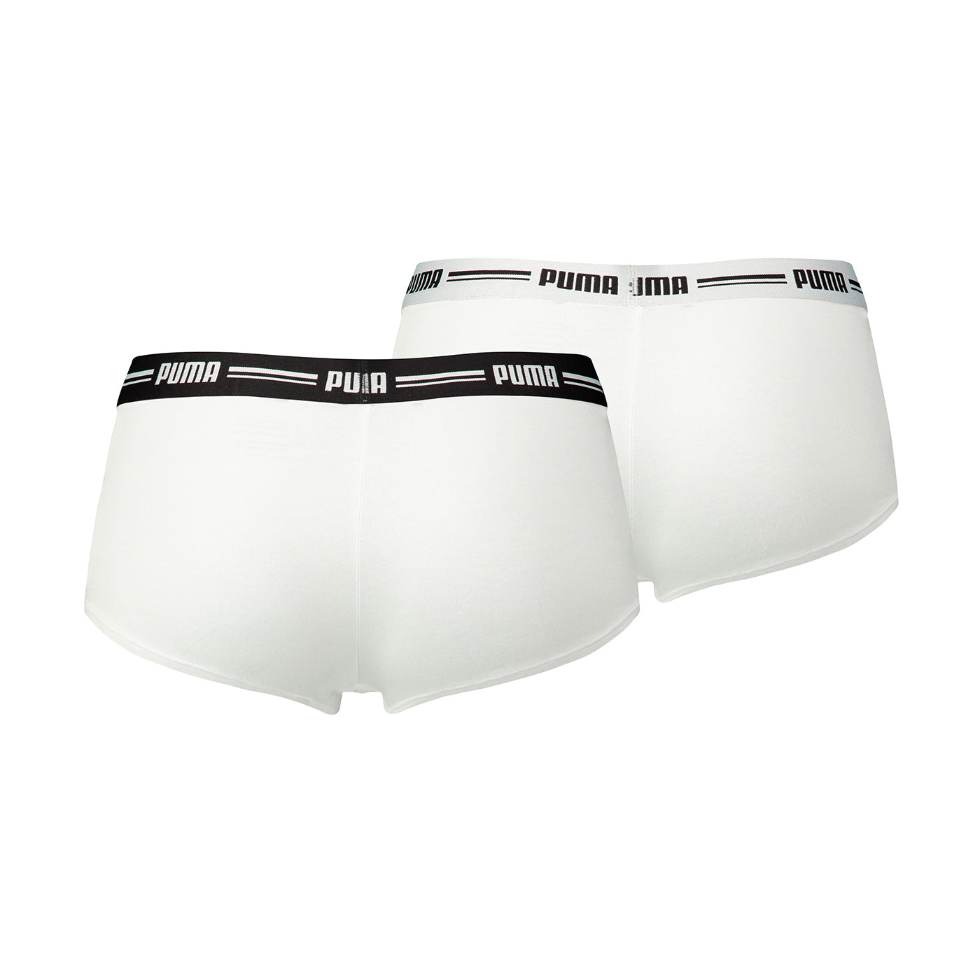 PUMA Damen Mini Shorts - Iconic, Soft Cotton Modal Stretch, Vorteilspack