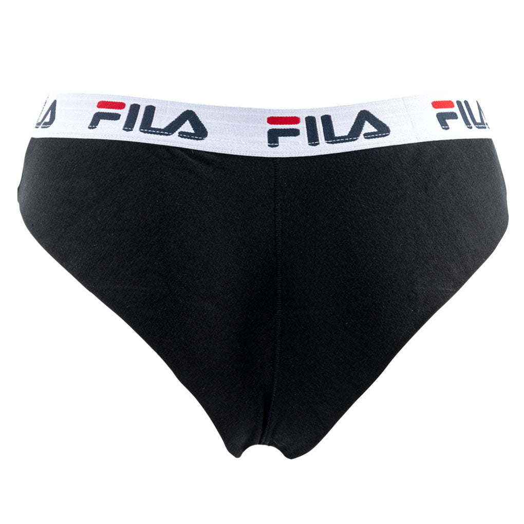 FILA Ladies Brazilian Briefs - Panty, Logo waistband, Cotton Stretch, plain, XS-XL